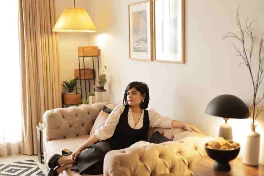 A living room space designed by Tanya