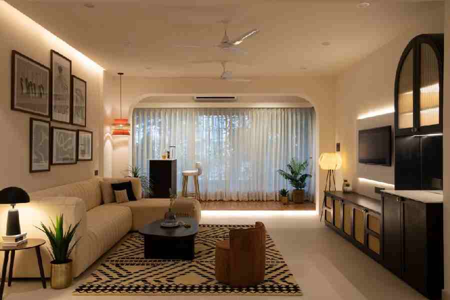 A living room space designed by Tanya