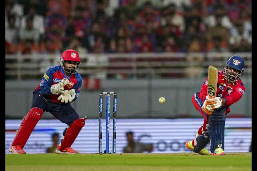 Lucknow Super Giants captain Rishabh Pant during this IPL.