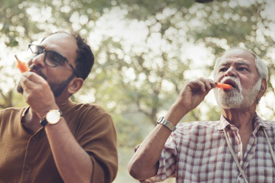 Ritwick Chakraborty and Sanjay Mishra in Phera