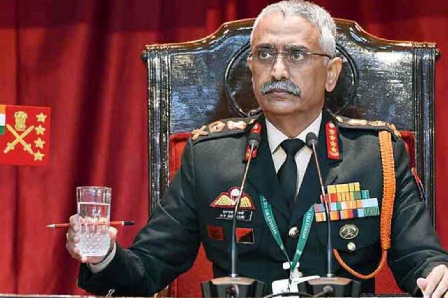 Former army chief General Manoj Naravane