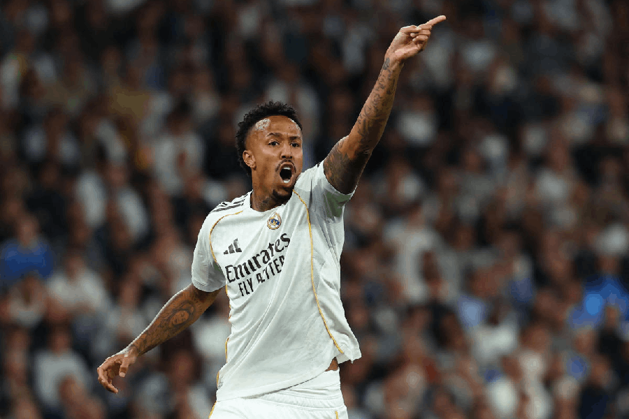 Real Madrid\'s Eder Militao
