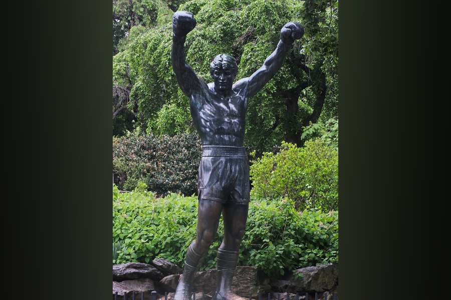 The 'Rocky' statue in Philadelphia