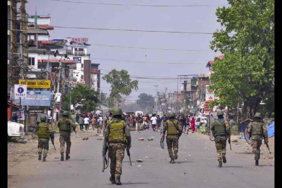 Manipur unrest Cocomi rally