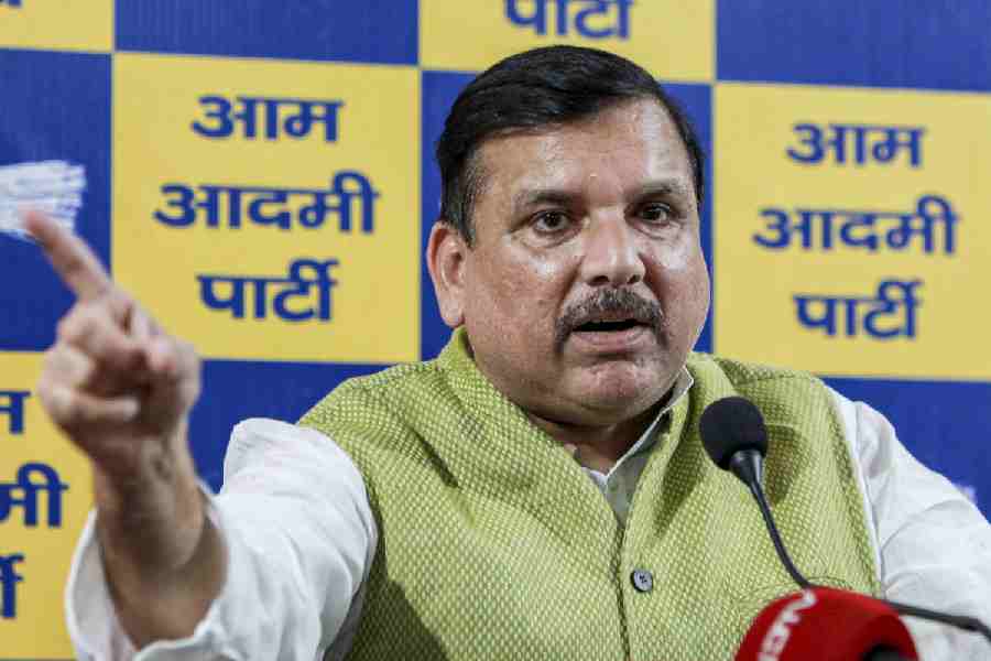 Aam Aadmi Party MP Sanjay Singh.