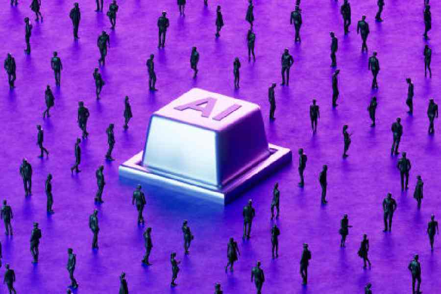 AI deflation IT services growth