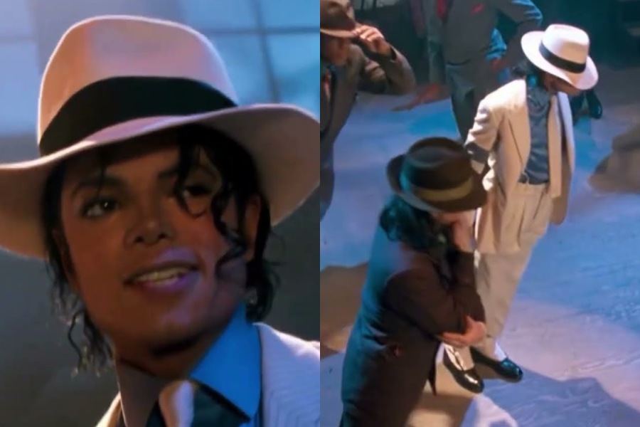 The swift footwork and the iconic anti-gravity move in Smooth Criminal hooked me the first time.