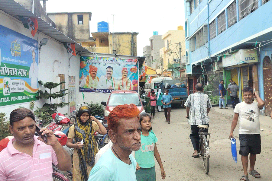 TMC party office in Jaggatdal