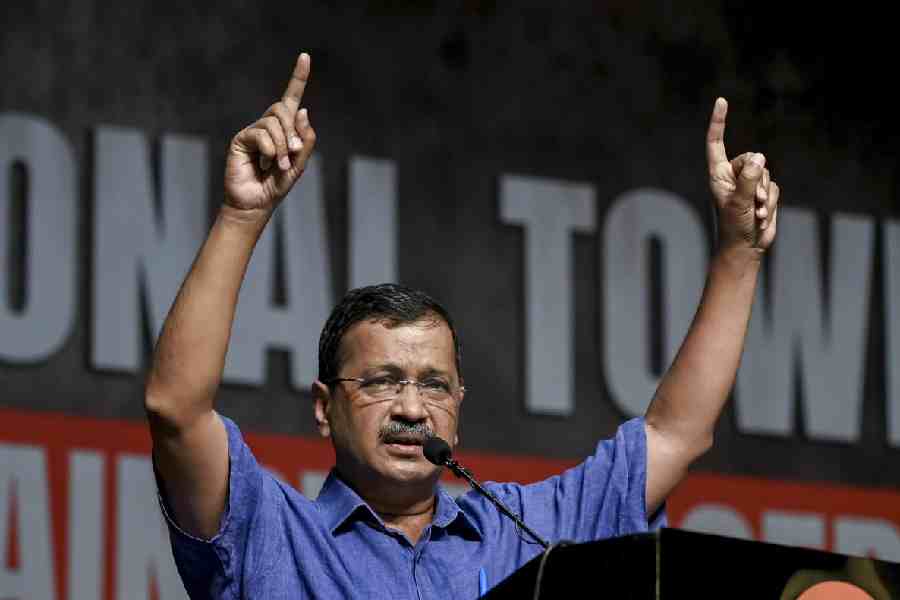 Delhi Police stop Kejriwal's E20 march as BJP dismisses protest