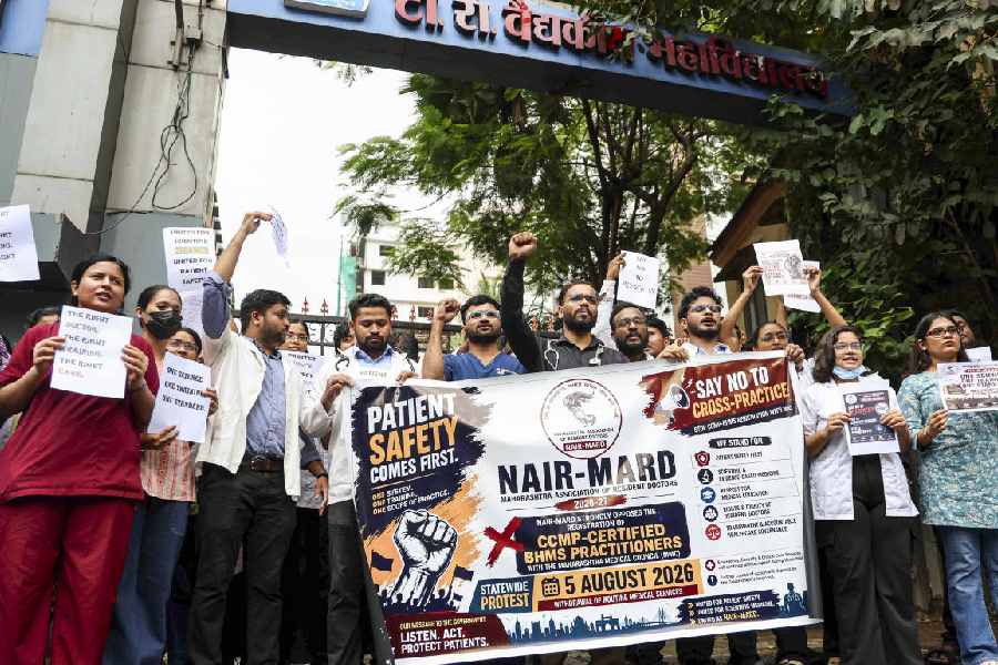 Maharashtra services hit as resident doctors go on hunger strike over registration of homeopaths