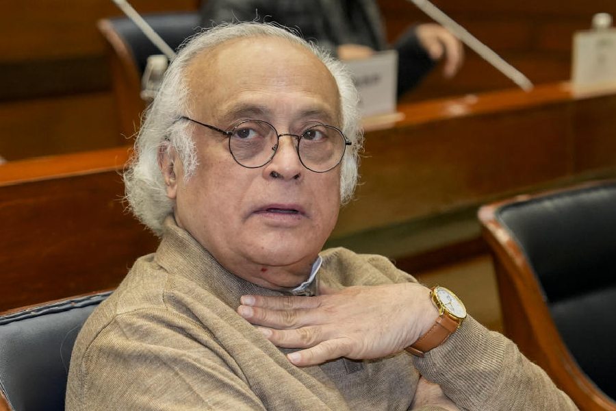 Congress MP Jairam Ramesh during the all-party meeting ahead of the Budget session of Parliament, in New Delhi, Tuesday, Jan. 27, 2026.