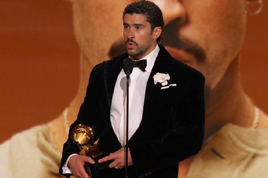 Bad Bunny at Grammys 2026