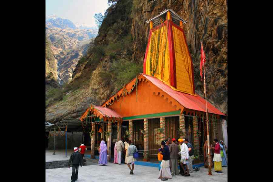 Yamunotri temple in Uttarakhand