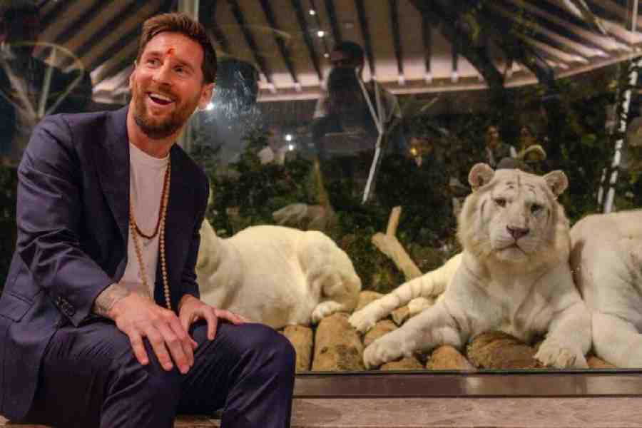 Lionel Messi visited Vantara, the wildlife rescue, rehabilitation and conservation centre founded by Anant Ambani, on December 16, 2025.