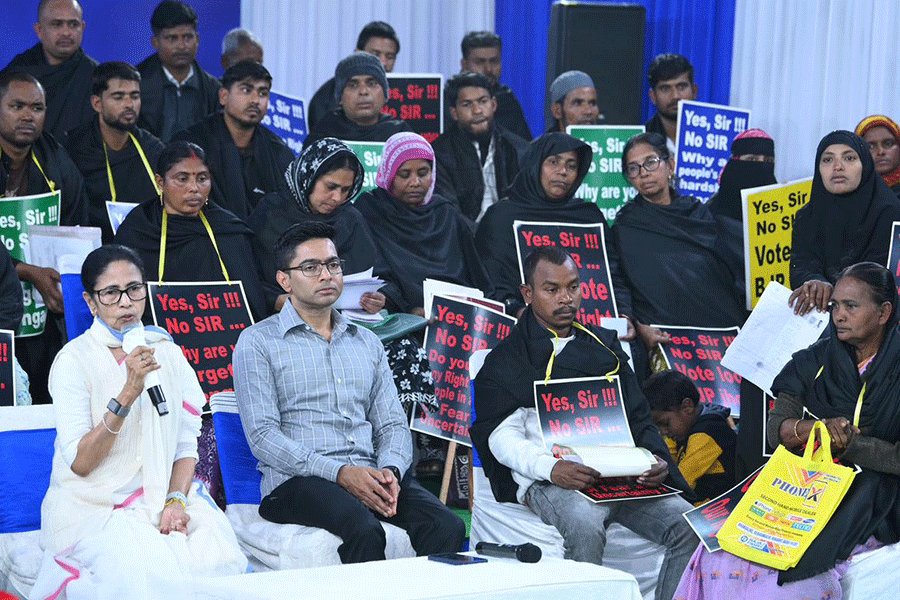 Mamata Banerjee and Abhishek Banerjee