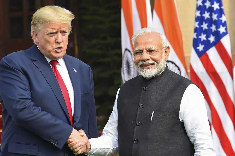 Donald Trump and Narendra Modi