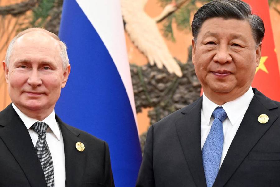 Russian President Vladimir Putin and Chinese President Xi Jinping
