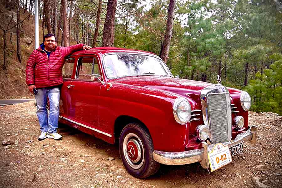 Prithvi and the love of his life in Kasauli