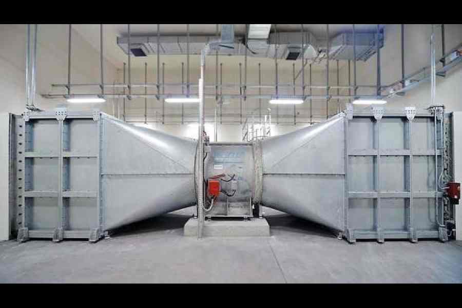 A tunnel ventilation fan