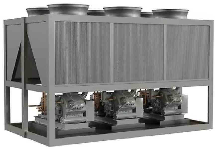 Air-cooled chiller to be installed on the Blue Line