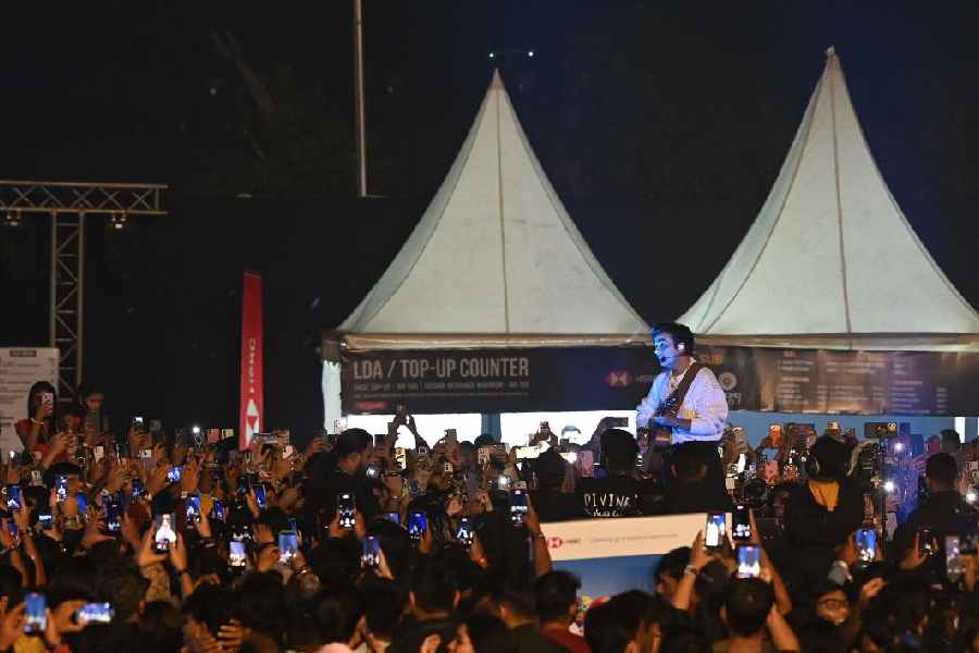 Anuv Jain concert at P C Chandra Gold Acres