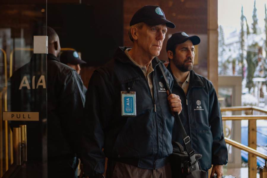 Hugh Laurie in Tehran.