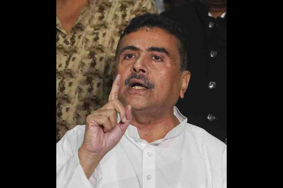 Suvendu Adhikari. File picture