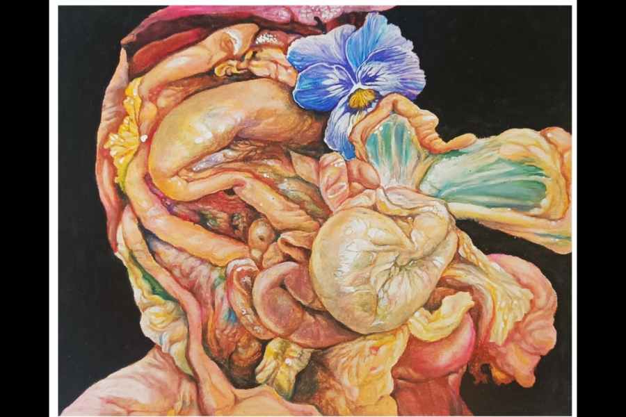 Portrait of a Saint by Pralay Mistri