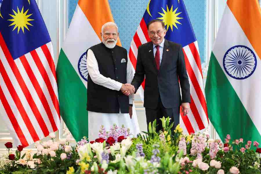 Anwar Ibrahim and Narendra Modi.