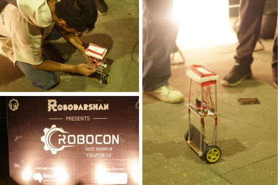 RoboCon 3.0 also featured several engaging competitive events that tested students’ technical precision and creativity. 