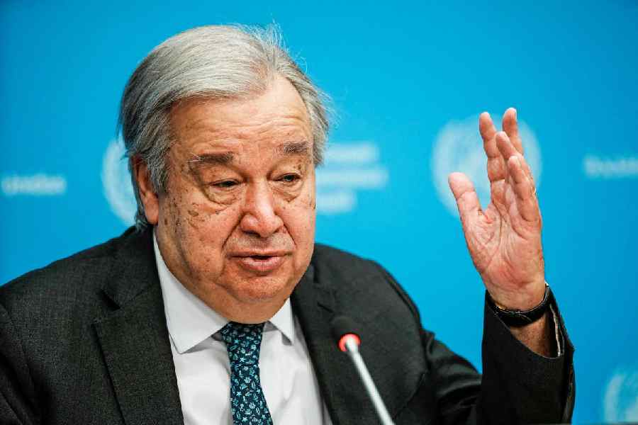 UN Secretary-General Antonio Guterres