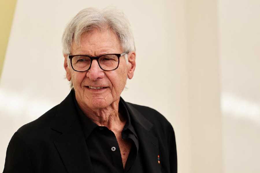 Harrison Ford during Apple TV Press Day