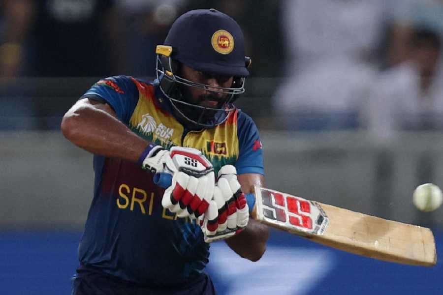 Sri Lanka's Bhanuka Rajapaksa