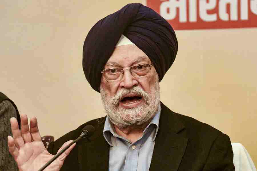Union Minister Hardeep Singh Puri.