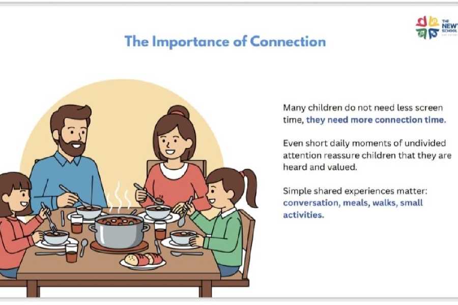Some pages from the set of guidelines issued by The Newtown School on Wednesday