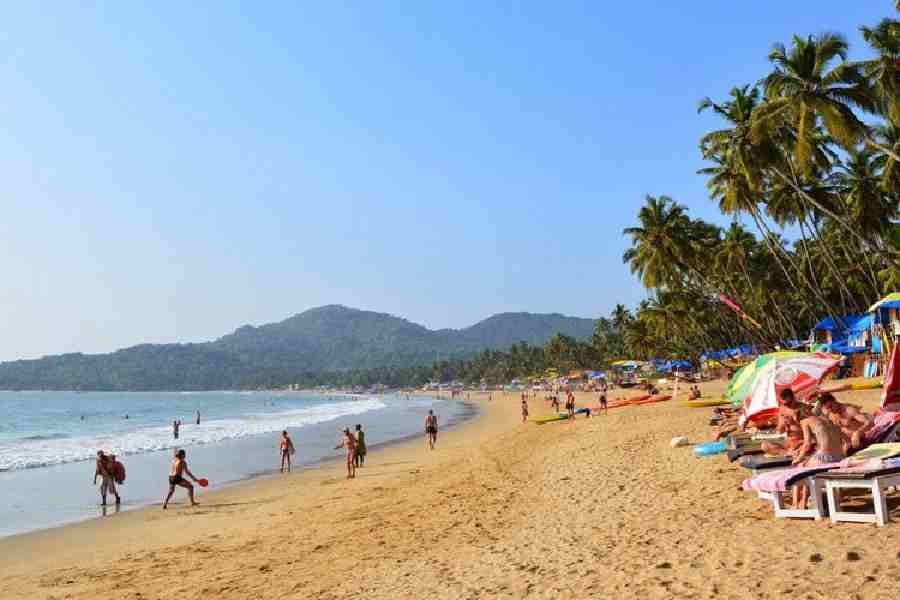 Agonda Beach in Goa.