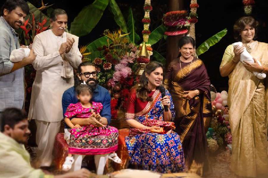 The naming ceremony of Ram Charan and Upasana Konidela’s twins