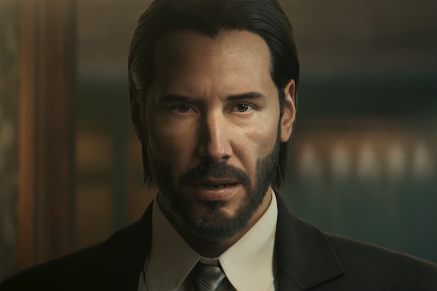 Keanu Reeves in the new \\\'John Wick\\\' game