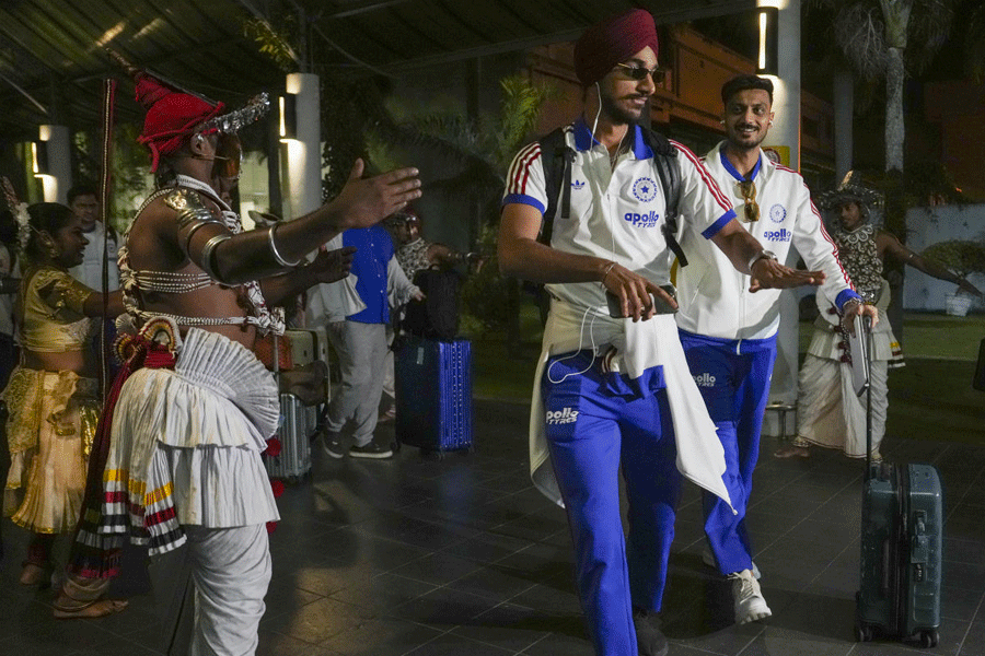 ICC Men\\\'s T20 WC 2026: Indian team arrives in Colombo