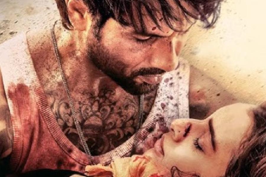 Shahid Kapoor and Triptii Dimri in the poster of \\\'O\\\'Romeo\\\'