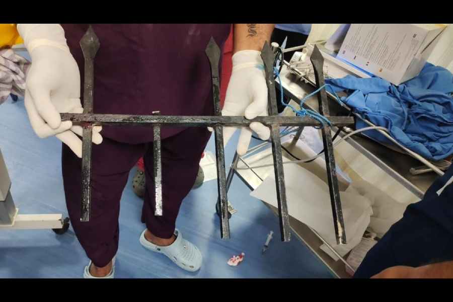 teen impaled on gate spikes