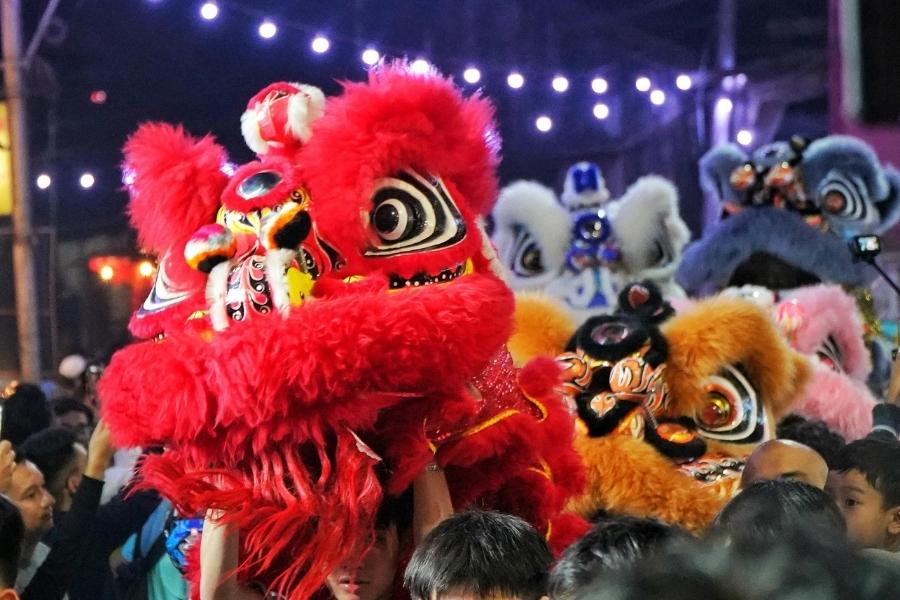 The Chinese community of Kolkata started their New Year celebrations from midnight on Monday