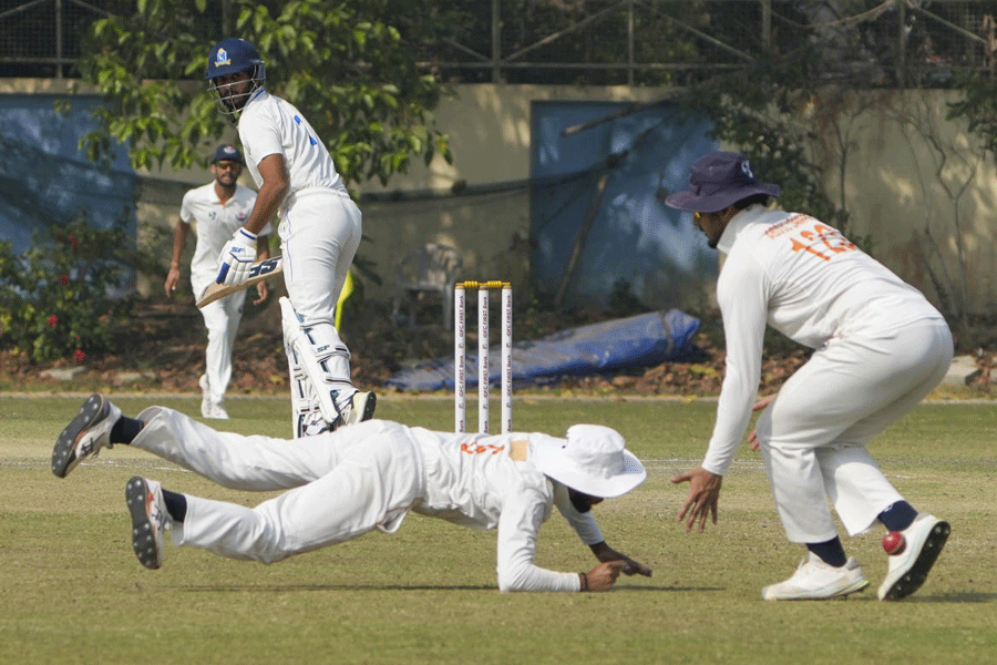 Bengal's Mohammed Shami walks off after his dismissal during the third day of the Ranji Trophy semifinal cricket match between Bengal and Jammu and Kashmir, at Bengal Cricket Academy Ground in Kalyani, Nadia district, West Bengal, Tuesday, Feb. 17, 2026.
