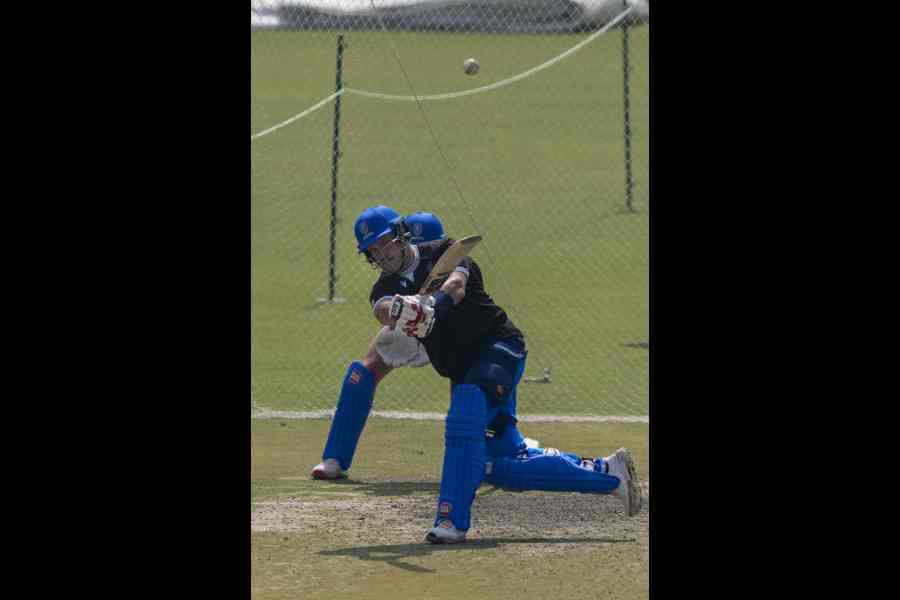 Italy’s Ben Manenti during practice on Wednesday.