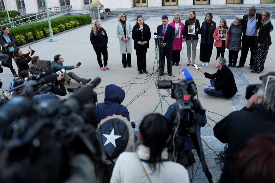 Court in Los Angeles, California