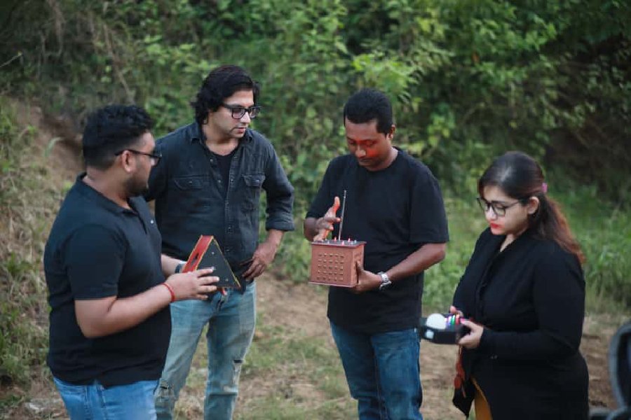 DOS members during an investigation