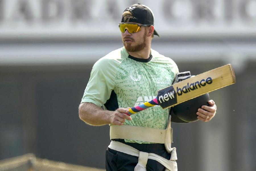 New Zealand’s Glenn Phillips.