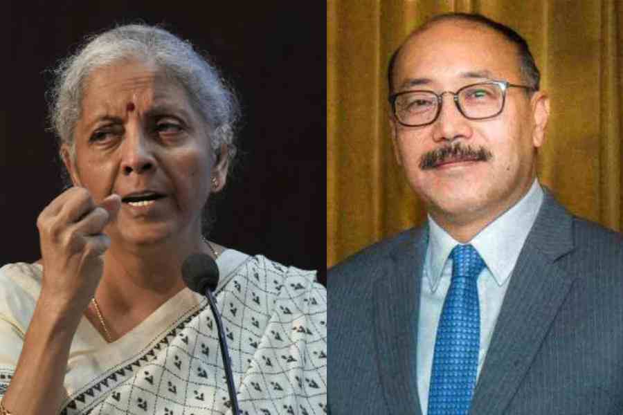 Nirmala Sitharaman, Harsh Vardhan Shringla