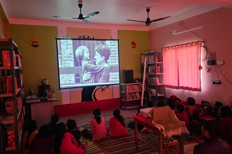 A community film screening of Charlie Chaplin’s 'The Kid', by Lokkatha
