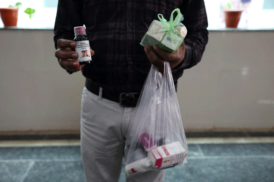 FILE PHOTO: Coldrif cough syrup linked to multiple child deaths in India